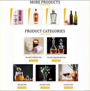 Bouteille en verre ronde vide personnalisée de 750 ml pour les spiritueux, le whisky, le brandy, la vodka avec bouchon en métal de qualité supérieure, bouteille en verre pour la tequila - Product Image 4