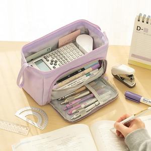 Estuche para lápices <span class=keywords><strong>Dylon</strong></span> Angoo de gran capacidad, bolsa para bolígrafos, artículos de oficina - Product Image 4