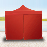 Carpa Plegable Portátil de Aluminio de una Sola Capa, Color Sólido, 3x3m, Impermeable y Resistente al Viento, para Uso en Exteriores