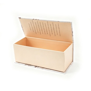 กล่องบรรจุภัณฑ์น้ำหอมทรงหนังสือระดับไฮเอนด์ กล่องกระดาษสี่เหลี่ยมสำหรับบรรจุภัณฑ์ของขวัญสุดหรู กล่องกระดาษแข็งสี่เหลี่ยม - Product Image 2