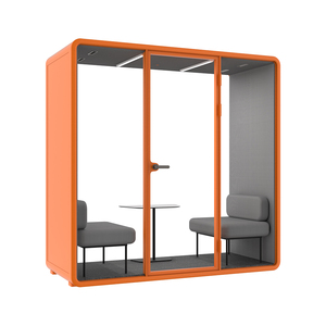 Cabina Acústica Modular para Centro de Negocios, Ideal para Reuniones Formales con Clientes - Product Image 5