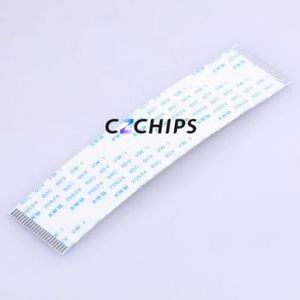 KH-FFC-A1.0-23P-100MM FFC Cable (Flexible Flat Cable) P=1mm Connector 23P 1mm 0.3mm Non-Inverting - Product Image 1