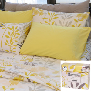 Hoa In Tấm Siêu Mềm 100% Sợi Nhỏ 16 Inch Sâu Túi Thoáng Khí Thoải Mái Tấm Ga Giường Đặt 6 Mảnh Mùa Xuân Hoa - Product Image 2