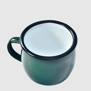 Nouveauté OEM vente en gros, bricolage OEM, logo personnalisé, tasses à café en acier émaillé personnalisées avec ventre de tambour en vrac - Product Image 3