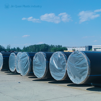 DN800 DN1400 DN2200 Inch32 Tuyaux d'alimentation en eau souterraine flexibles en HDPE de grand diamètre-Durable résistant aux produits chimiques haute pression