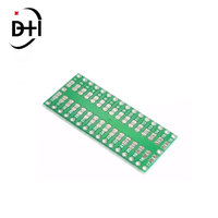 Placa adaptadora Turn QFP32 DIP32 TQFP LQFP EQFP con espaciado de pines de 0,8 mm para desacoplamiento y filtrado
