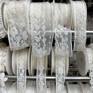 Erkoumi trắng sang trọng phi Jacquard thổ cẩm vải ren Dubai ren TRIM cho Nigeria Dresses mẹ của chú rể bên váy - Product Image 3