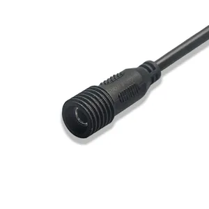 2Pin DC 전원 케이블 5.5x2.1mm 방수 남성 암 커넥터 플러그 2 핀 전원 와이어 LED 라이트 스트립