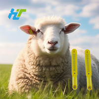 Etiqueta de oreja de animal de TPU 11784/85 de baja frecuencia ISO para ganado, ovejas, cabras, agricultura
