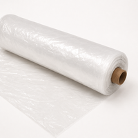 Film de serre 12M 14M 200 microns, film plastique résistant à l'usure pour la protection des cultures en serre agricole