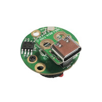 Módulo de cámara PCB compacto redondo pequeño tipo C Usb UVC Drive Free OV9732 1MP Webcam