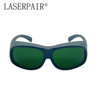 Lunettes de soudage laser double protection 1064nm OD7 + Lunettes de sécurité laser à main pour un soudage sûr