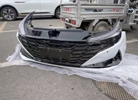 Pièces d'origine d'occasion démontées : Ensemble de pare-chocs, ventilateur électronique, radiateur, phare LED, calandre avant pour Hyundai Elantra 7ème génération