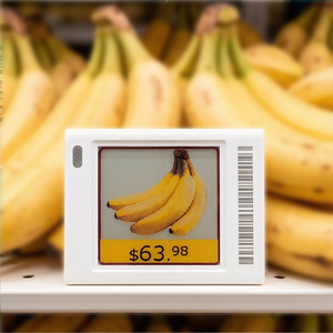 esl electronic shelf label 1.54inches 4 Color E Paper ESL Digital Price Tag for High Visibility Retail Stores Super Markets - Product Image 1