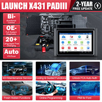 Lector de Códigos de Diagnóstico Automotriz Android X431 PAD3, Herramienta con Controles Bidireccionales, Prueba de Batería del Motor, Escáner OBD2 para Automóvil