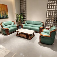 Vente directe - Mobilier de bureau de style minimaliste moderne - Canapé de bureau en bois d'ébène - Convient aux immeubles de bureaux
