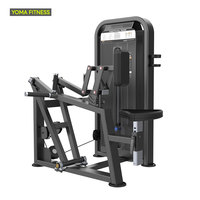 Équipement de gym commercial de niveau professionnel, ensemble complet, fabricant de machines à tirage vertical à charge par poulie, Guangdong YOMA Fitness