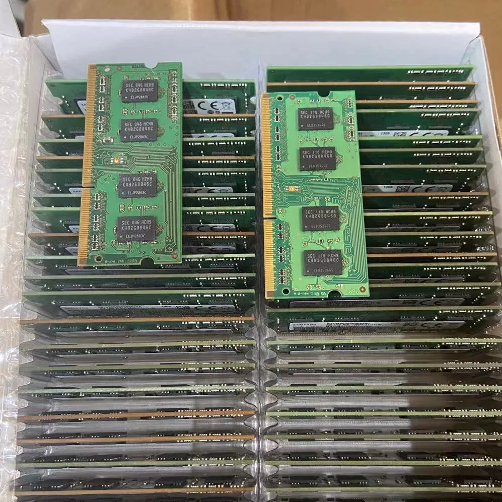 Orijinal fabrika en iyi fiyat dizüstü bellek DDR 1600mhz Ram bellek 2GB DDR3 Ram dizüstü bilgisayar (M471B5773DH0-YK0)