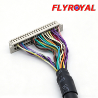 Fabricant de faisceaux de câblage personnalisés 30 broches vers 40 broches, assemblage de câbles micro-coaxiaux, câble LVDS pour panneau LCD LG pour affichage