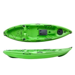 New Style Single Person Fishing <strong>Kayak</strong> Customizable Fishing Boat for Outdoor Surfing Plastic <strong>Cool</strong> <strong>Kayaks</strong> with Paddle - Product Image 3