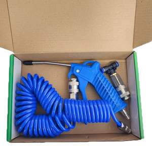 Kit de dépoussiérage pneumatique professionnel : pistolet souffleur et tuyau pour l'élimination de la poussière industrielle – Outils et équipements de nettoyage portables - Product Image 6