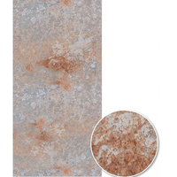 Panneau PVC 3D gaufré de luxe, feuille de marbre UV avec élégantes veines marbrées, étanche pour appartements, salles de bain et cuisines