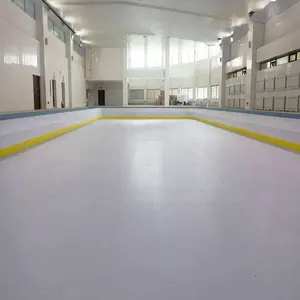 Factory Supply Simulation Ice Plates Ice Rink PE Board Waterproof Size Cab Be Customized