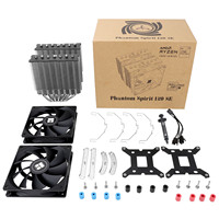 Refroidisseur d'air pour processeur Thermalright PS120 SE à double tour, doté de sept caloducs et de ventilateurs de refroidissement PWM haute performance de 120 mm