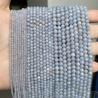 Perles de pierre facettées petites et bon marché en gros de 2 mm, 3 mm, 4 mm, brins de perles de pierres précieuses taillées pour la fabrication de bijoux DIY, 38 cm, 15 pouces