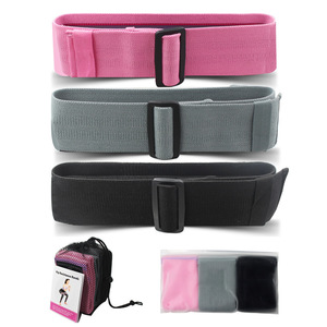 Elastic resistance <b>band</b> <b>exercise</b> hip circle cotton resistance <b>band</b> latex non-slip adjustable yoga squat - Product Image 4