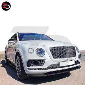 Kit de carrosserie en Fiber de carbone pour <span class=keywords><strong>Bentley</strong></span> <span class=keywords><strong>Bentayga</strong></span>, lèvre avant, diffuseur arrière, jupes latérales, miroir - Product Image 1