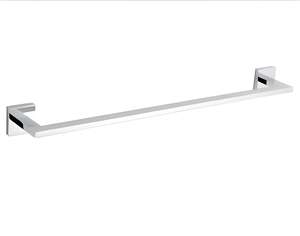 Toallero Moderno de Barra Simple, Montado en la Pared, de Acero Inoxidable, Cepillado y Pulido, para Baños de Hoteles, Disponible para - Product Image 1