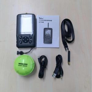 Large <b>Screen</b> Display 200m Long-Range Sonar Fish Finder Waterproof IPX-5 Lithium Battery Sunlight Visual - Product Image 2