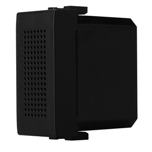 Chất Lượng Cao Tùy Chỉnh PC 2 * <span class=keywords><strong>USB</strong></span>-A Chuyển Đổi Ổ Cắm Sống Động Loạt Ý Tiêu Chuẩn Điện Cắm Trắng Đen Mạng Với 2 Cửa Hàng - Product Image 1