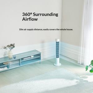Vente en gros MOQ 50 | |   Ventilateur sur pied <span class=keywords><strong>Xiaomi</strong></span> Mi Home Tower <span class=keywords><strong>Fan</strong></span> <span class=keywords><strong>2</strong></span> | |   Ventilateur sur pied sans pales pour chambres et salons BPTS02DM - Product Image 4