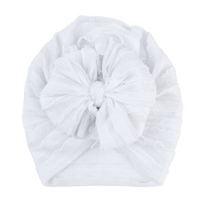 Joli bébé volants Turbans chapeaux gros volants désordre arc bébé Turban arc - Product Image 3