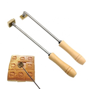 Cake Stamp Mold <b>Bakery</b> Logo Heating Iron Stamping Mold Custom Bread Stamp with Brass Head - Product Image 5