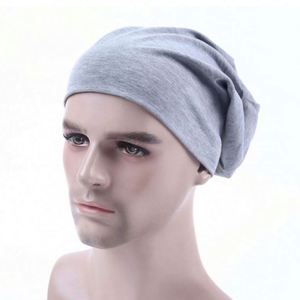 New Solid Color Casual Baggy Slouchy Adjustable Cotton Beanies Unisex Men Autumn Spring Hip Hop Soft Ear <b>Warmer</b> Skullcaps Bonnet - Product Image 6