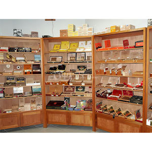 Humidores <span class=keywords><strong>de</strong></span> Cigarros con Iluminación LED al por Mayor, <span class=keywords><strong>Vitrina</strong></span> <span class=keywords><strong>de</strong></span> Doble Puerta para Tienda <span class=keywords><strong>de</strong></span> Tabaco con Madera <span class=keywords><strong>de</strong></span> <span class=keywords><strong>Cedro</strong></span> Español - Product Image 3