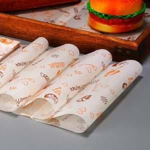 Papier sulfurisé coloré de qualité alimentaire personnalisé pour sandwichs, hot-dogs, hamburgers, papier d'emballage pour la restauration rapide, rouleau de papier sulfurisé en gros - Product Image 5