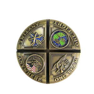 เหรียญสะสม3D แบบกำหนดเองที่ท้าทายเหรียญสะสมสตีมพังค์สวยงามพร้อมงานโลหะระดับพรีเมียมและดีไซน์เต็มไปด้วยสี - Product Image 4