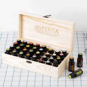 Boîte de rangement en bois pour huiles essentielles DoTERRA, 32 compartiments, verrouillable, pour les passionnés de bien-être - Product Image 2