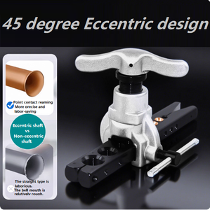 Herramienta Manual CT-806A 5-19 <span class=keywords><strong>de</strong></span> 45 Grados Excéntrica <span class=keywords><strong>para</strong></span> Mantenimiento <span class=keywords><strong>de</strong></span> Tuberías <span class=keywords><strong>de</strong></span> <span class=keywords><strong>Cobre</strong></span> en Aire Acondicionado y Refrigeración - Product Image 2