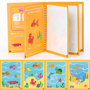 <span class=keywords><strong>Libro</strong></span> Mágico de <span class=keywords><strong>Agua</strong></span> Sorpresa Popular, <span class=keywords><strong>Libro</strong></span> de Dibujo para Niños, <span class=keywords><strong>Libro</strong></span> Acuático con Rotulador para Niños, Gran Venta - Product Image 1