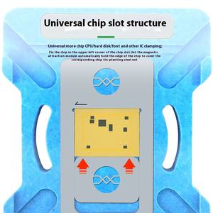 Herramientas HODAXIN, Red de acero de plantación de estaño para <span class=keywords><strong>Apple</strong></span>, teléfono móvil, placa base, CPU, herramienta de reparación esencial, herramienta de reparación esencial - Product Image 2