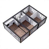 Conteneur de bureau modulaire préfabriqué ZHONGHAO 20 pieds à assemblage rapide, en panneaux sandwich, personnalisable pour atelier, magasin ou bureau