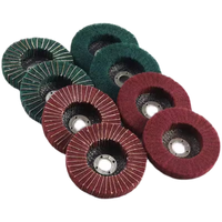 Disque de polissage à lamelles en fibre de nylon de 4 pouces Disque abrasif pour meuleuse d'angle