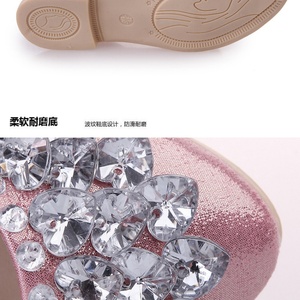 <span class=keywords><strong>Scarpe</strong></span> <span class=keywords><strong>da</strong></span> Principessa con Cristalli per Bambine, Ballerine Eleganti, <span class=keywords><strong>Scarpe</strong></span> in Pelle alla Moda per Feste e Matrimoni - Product Image 5