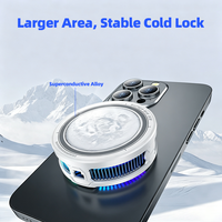 Refroidisseur de téléphone à semi-conducteurs TEC AntarcChill 30W, magnétique, 3 niveaux de vitesse, faible bruit, refroidissement rapide pour téléphone et tablette de jeu