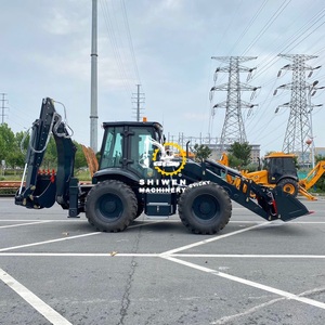 Retroexcavadora JCB de segunda mano, modelos 4CX/3CX/1CX/3DX/4DX, cargadora de ruedas, motor diésel de 75KW, capacidad de cubo de 0,2-1,3 m³ - Product Image 2